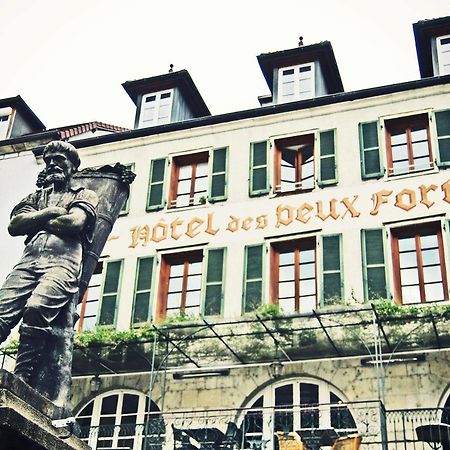 Logis Hotel Des Deux Forts Salins-les-Bains Εξωτερικό φωτογραφία