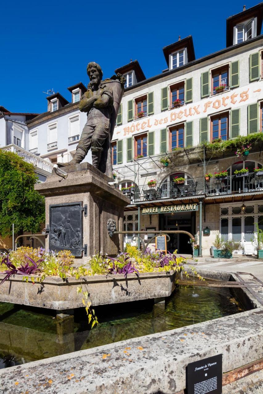 Logis Hotel Des Deux Forts Salins-les-Bains Εξωτερικό φωτογραφία